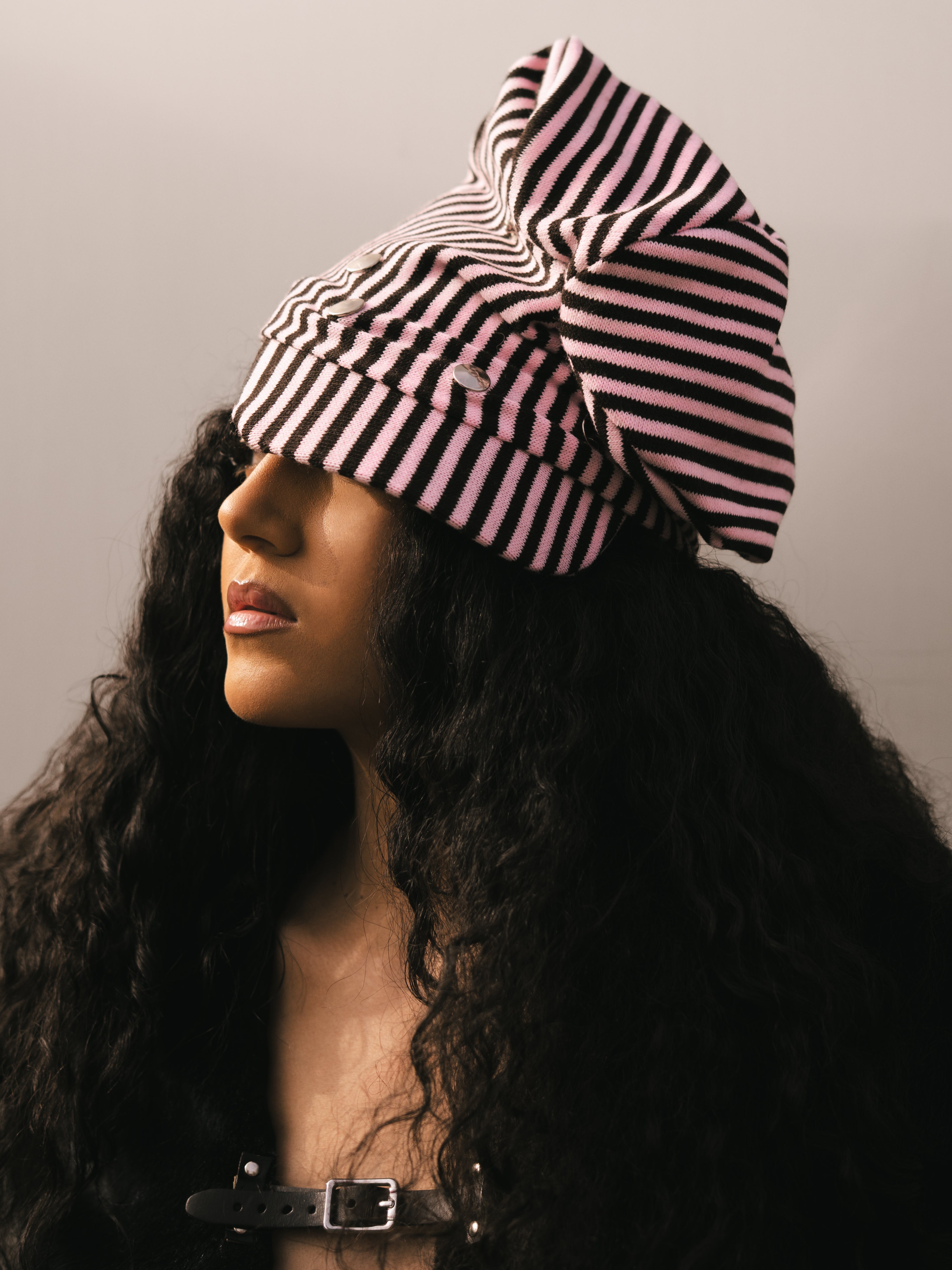 Snappd Striped Beanie
